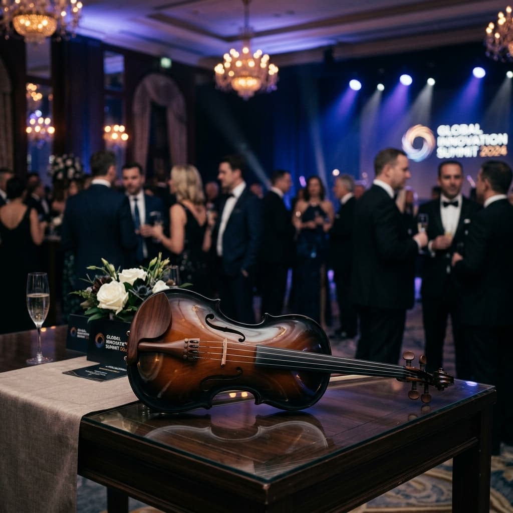 El violín como experiencia en eventos corporativos